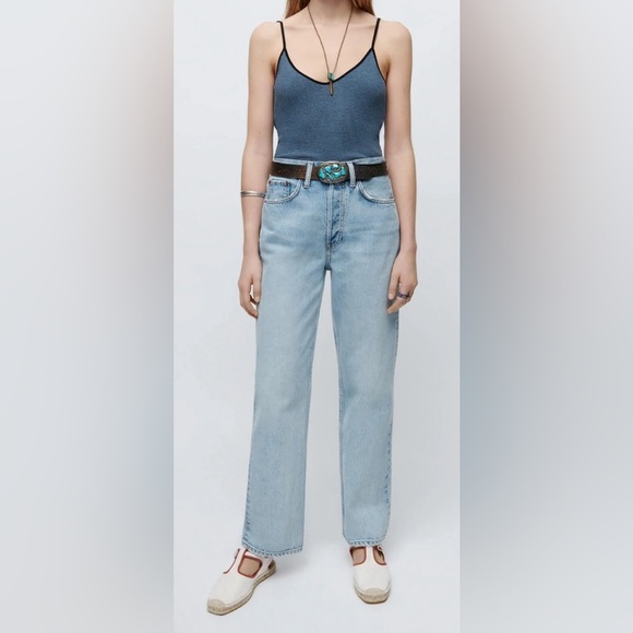 Re/done 90’s Low Slung Jeans - NWT - Size 31 - Picture 1 of 14